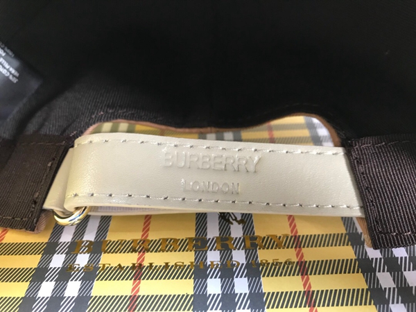 ブランド帽子素材ディテール